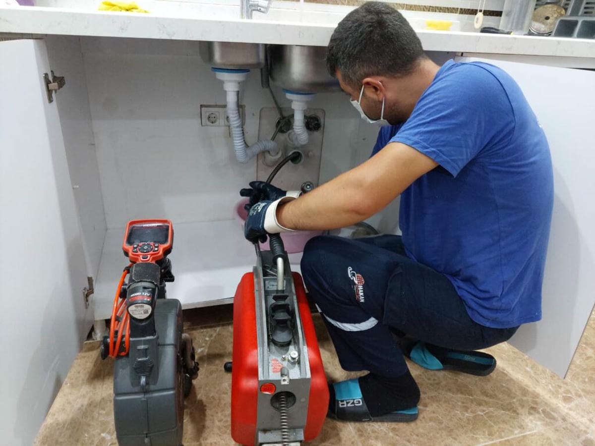 Mutfak gideri açma hizmetinde düzenli çalışma